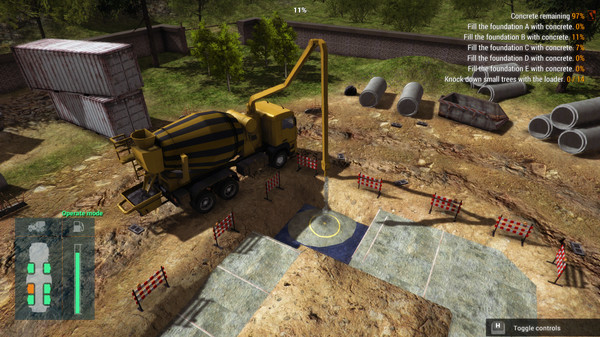 скриншот Construction Machines Simulator 2016 5