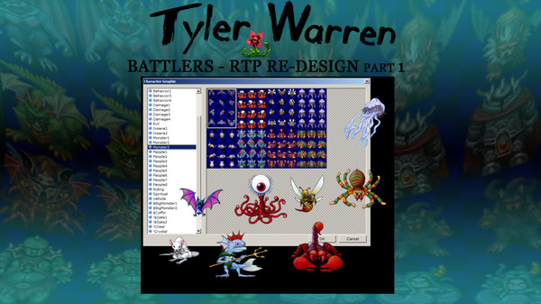 скриншот RPG Maker: Tyler Warren RTP Redesign 1 0