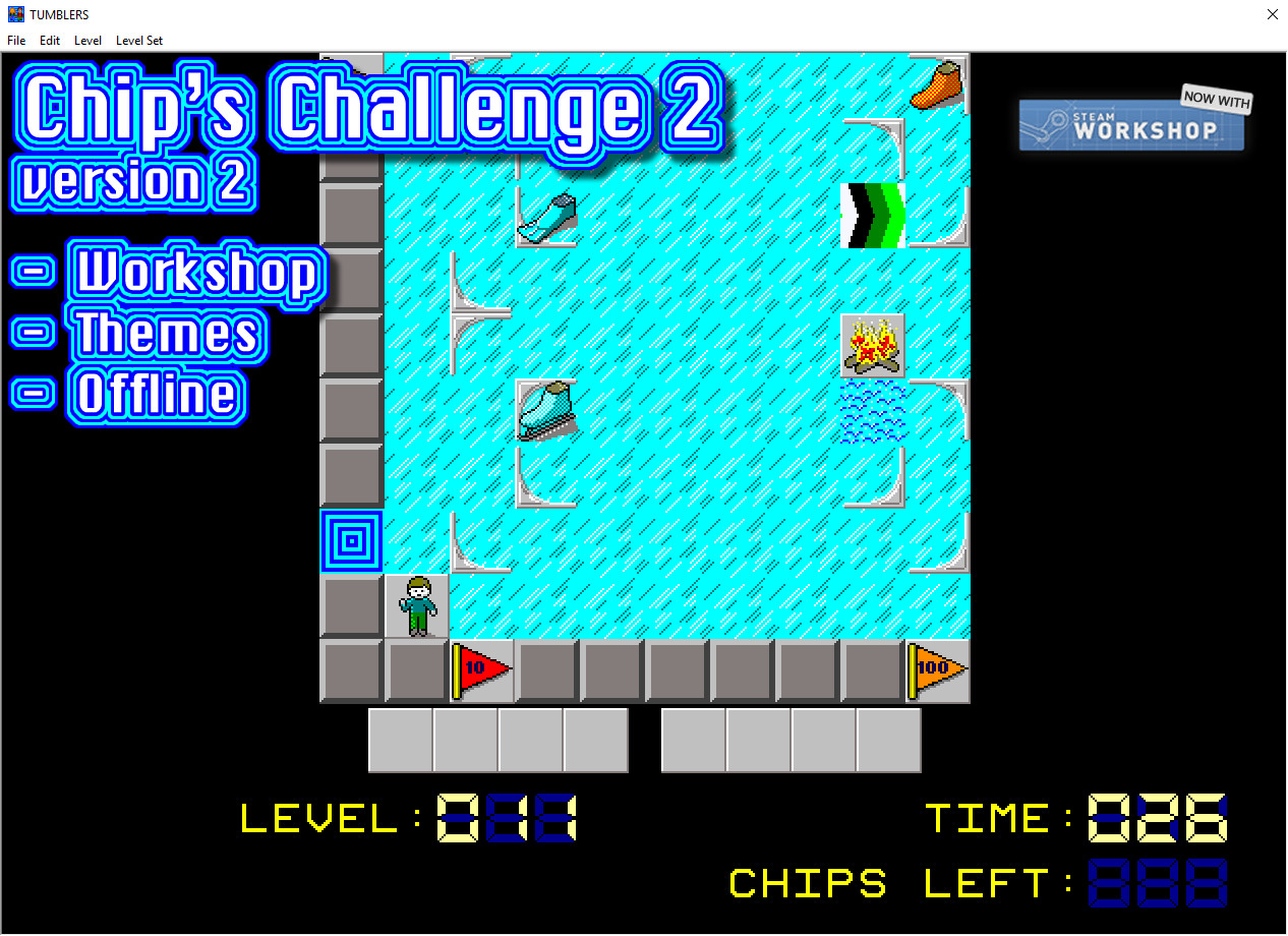 Chip's Challenge 2: Editor Featured Screenshot #1
