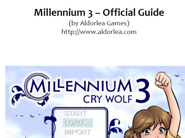 Official Guide - Millennium 3 Featured Screenshot #1