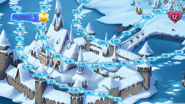 Frozen Free Fall: Snowball Fight скриншот