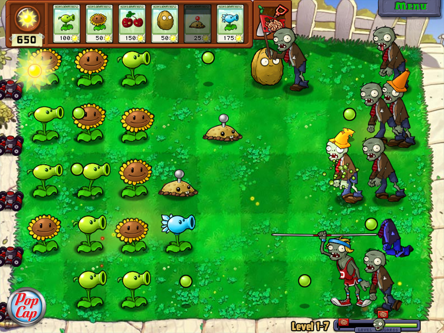 Plants vs Zombies Online-Gameplay Walkthrough (植物大战僵尸 Online