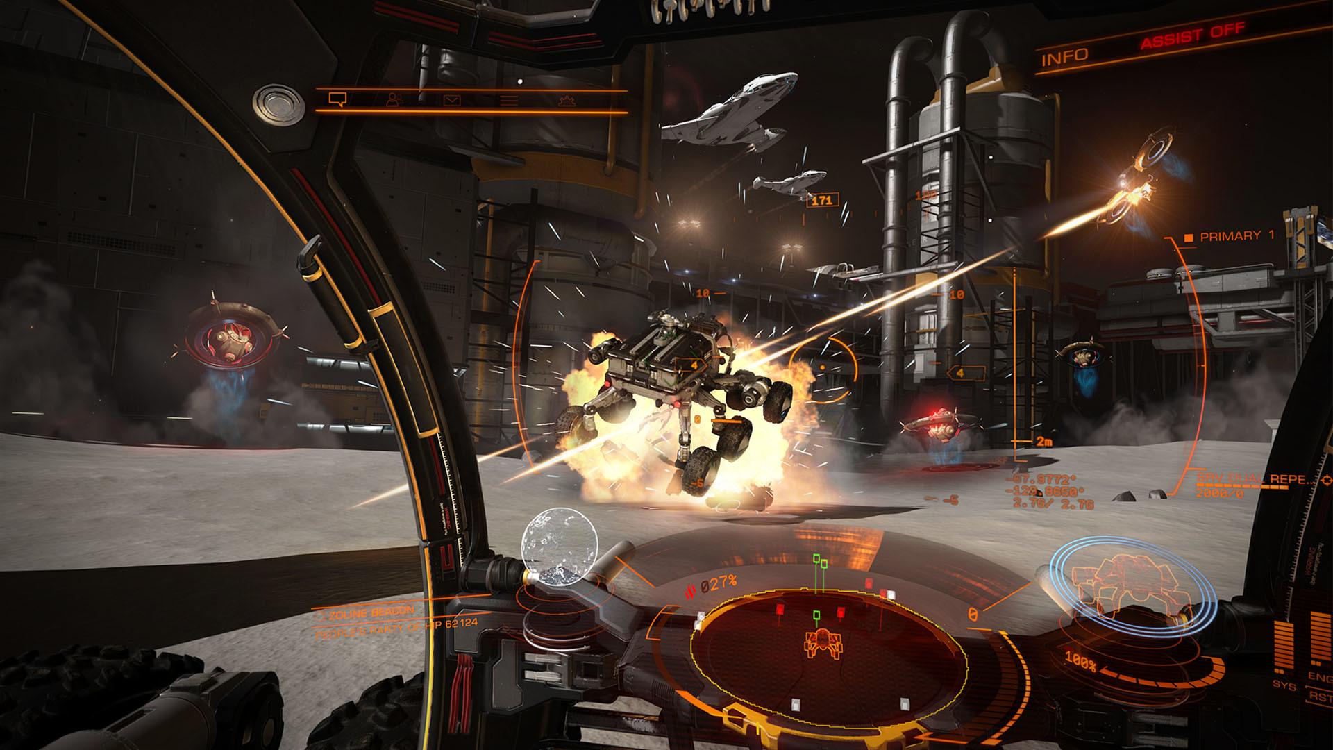 Here's what Elite Dangerous looks like as a first-person shooter