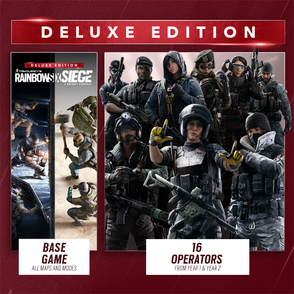 Tom Clancy's Rainbow Six Siege Deluxe Edition Ps4 - HF Games