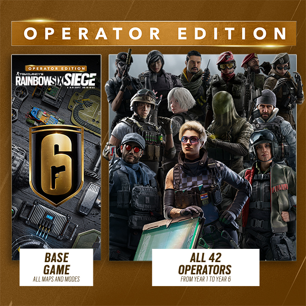 Rainbow six siege operator edition что входит