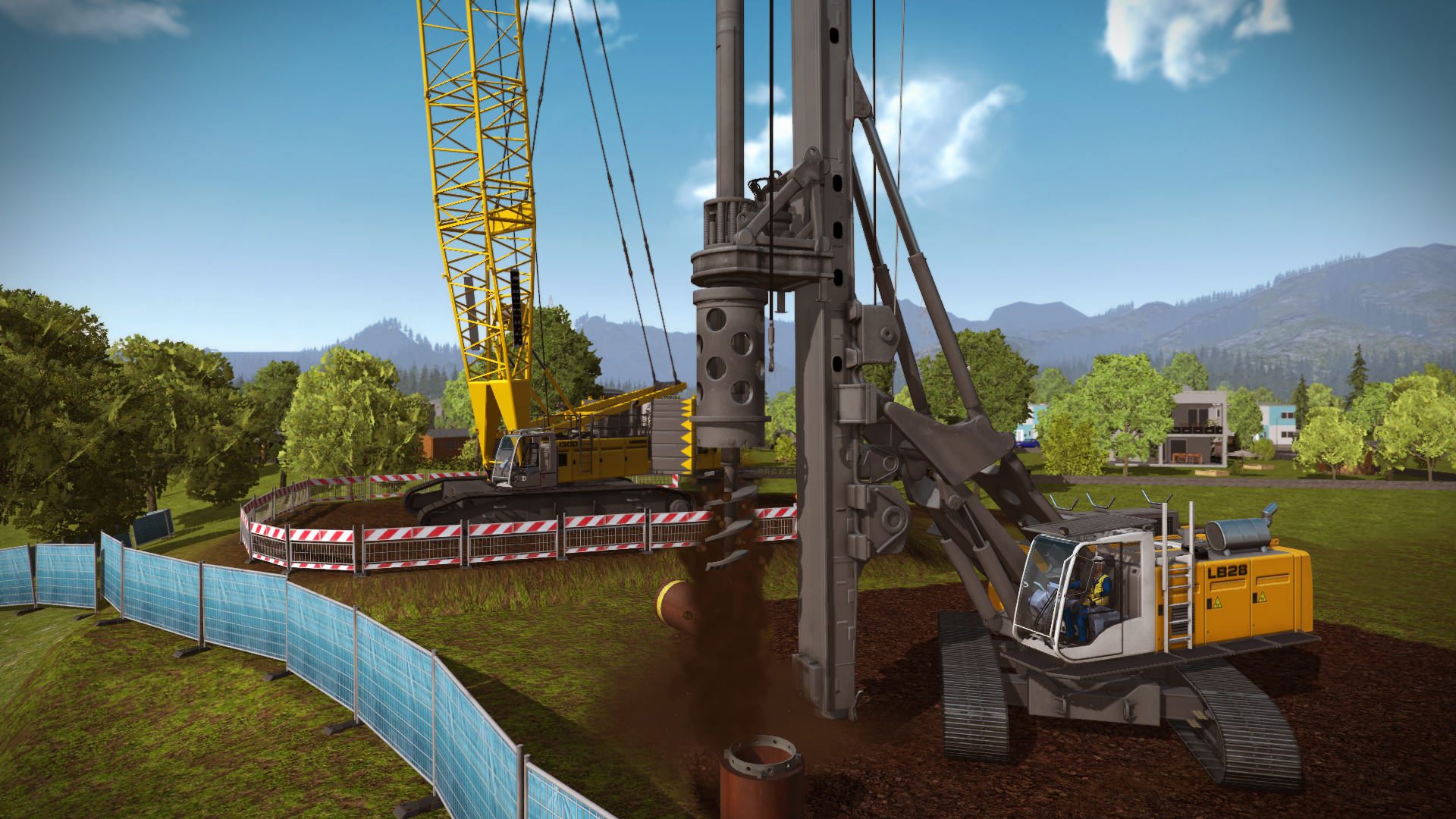 Construction-Simulator - Liebherr LR 1300