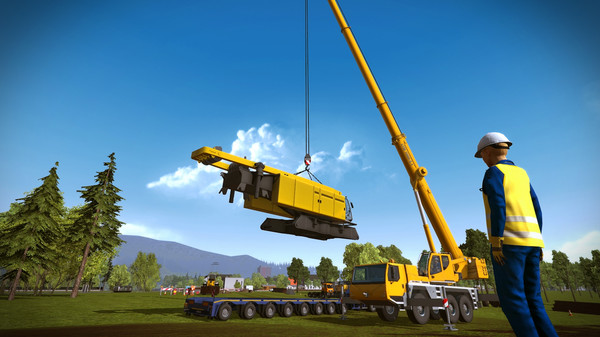 скриншот Construction Simulator 2015: Liebherr LR 1300 2