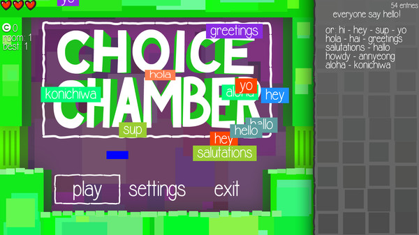 Choice Chamber capture d'écran