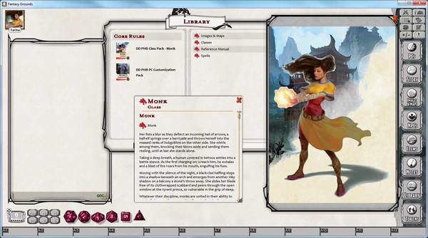 скриншот Fantasy Grounds - D&D Monk Class Pack 0