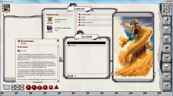 Fantasy Grounds - D&D Sorcerer Class Pack for steam Fantasy Grounds - D&D Sorcerer Class Pack for steam