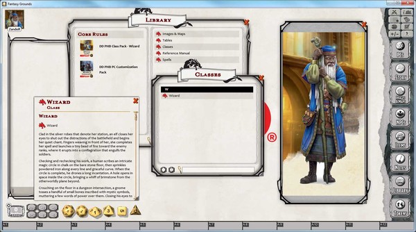 скриншот Fantasy Grounds - D&D Wizard Class Pack 0