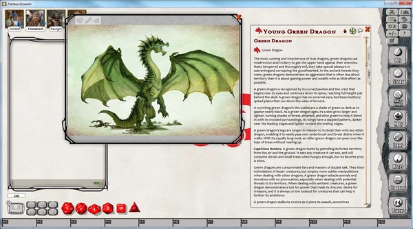 Fantasy Grounds - D&D Monster Pack - Dragons