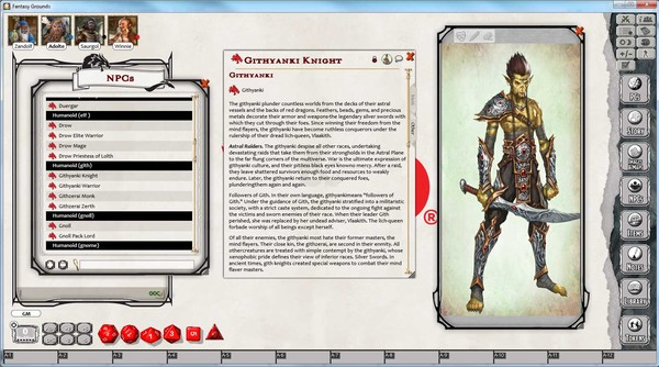 скриншот Fantasy Grounds - D&D Monster Pack - Humanoids 3