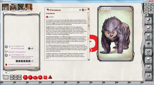 скриншот Fantasy Grounds - D&D Monster Pack - Monstrosities 2