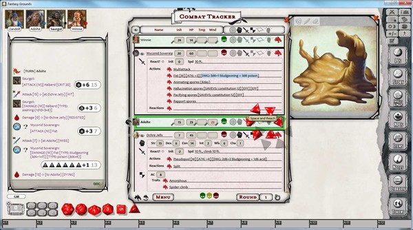 скриншот Fantasy Grounds - D&D Monster Pack - Oozes, Plants & Swarms 0