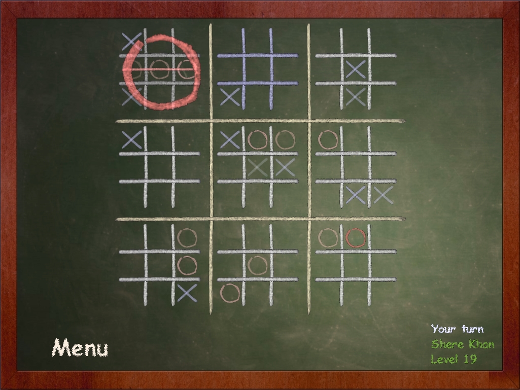 Ultimate Tic Tac Toe, Software