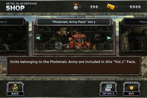METAL SLUG DEFENSE - “Ptolemaic Army Pack” Vol.1 for steam METAL SLUG DEFENSE - “Ptolemaic Army Pack” Vol.1 for steam