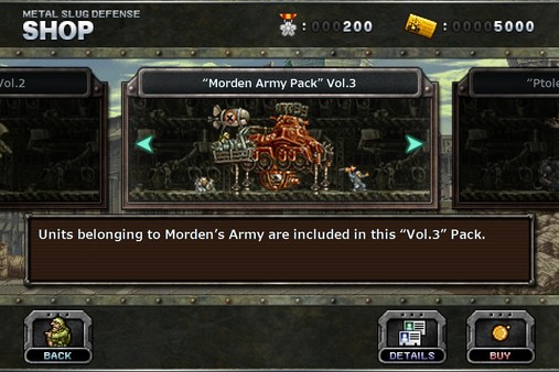 METAL SLUG DEFENSE - “Morden Army Pack” Vol.3 for steam METAL SLUG DEFENSE - “Morden Army Pack” Vol.3 for steam