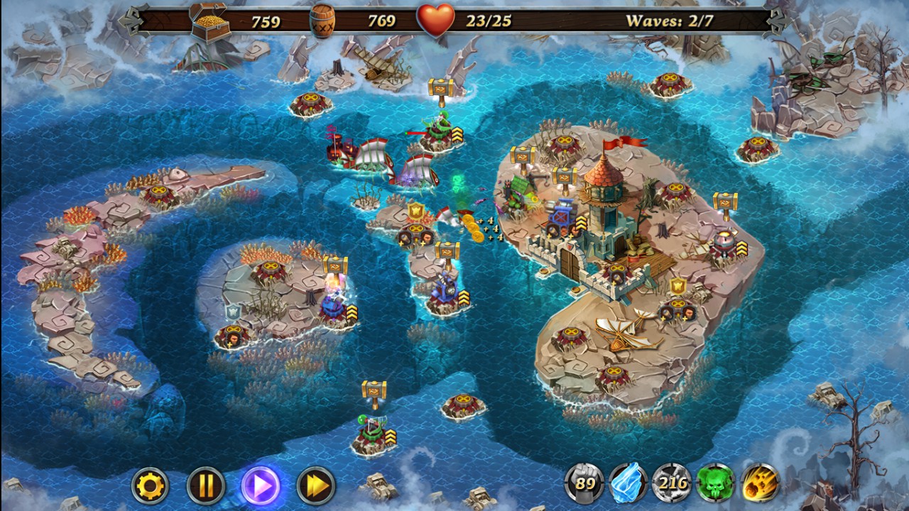 Fort Defense - Bermuda Triangle в Steam