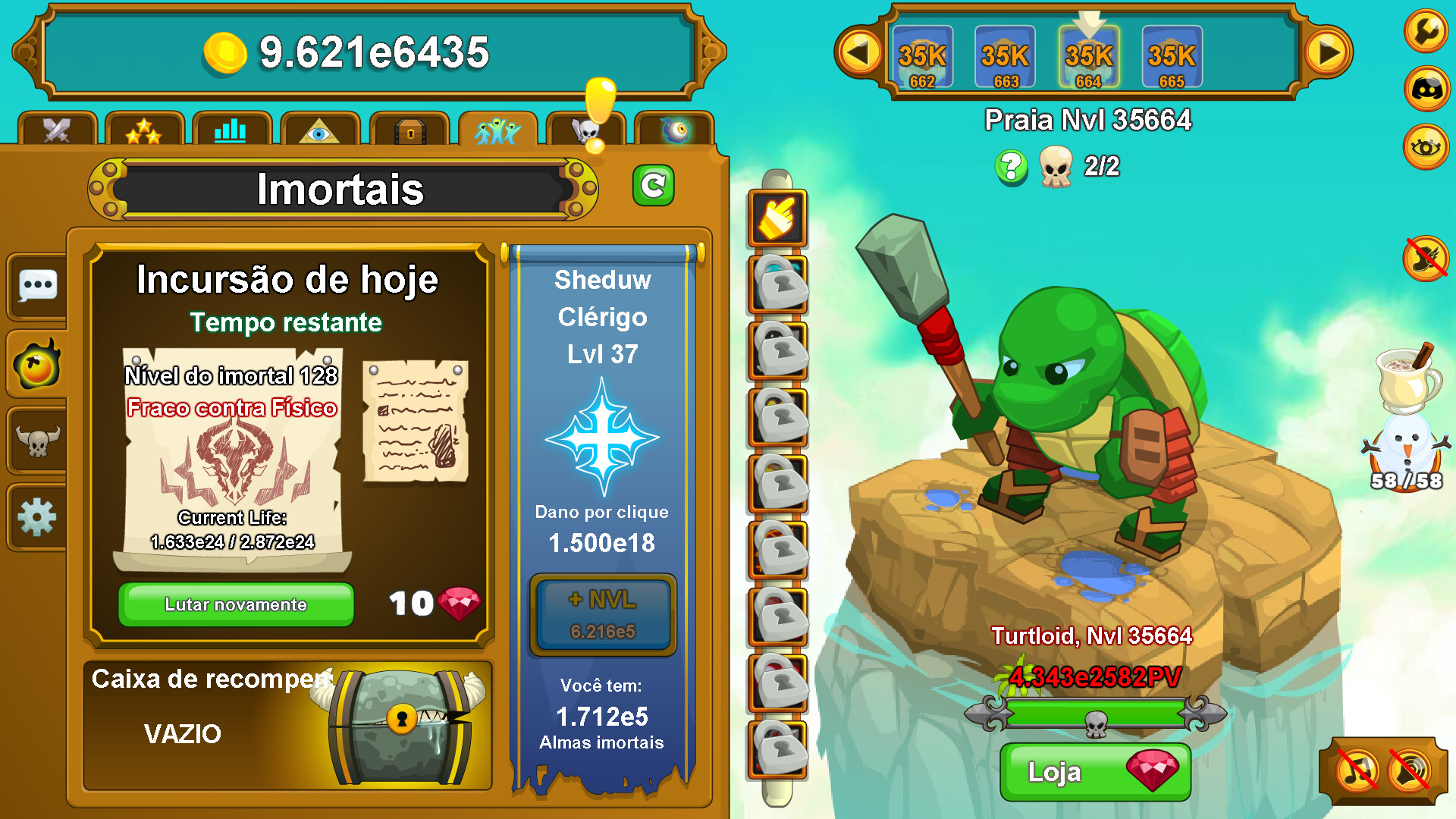 Clicker Heros - Jogue Clicker Heros Jogo Online