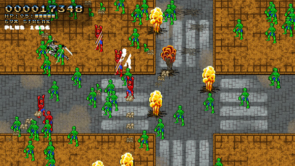 Space Robot Samurai Zombie Slayer