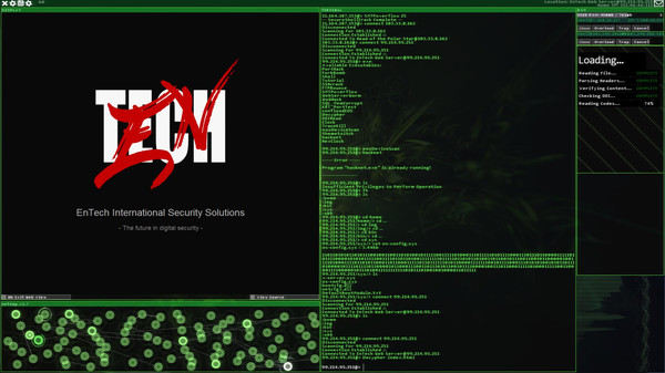 Hacknet скриншот