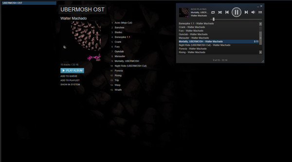 UBERMOSH: Original Soundtrack for steam