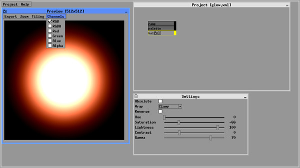 скриншот Zeuxis : procedural texture generator 2