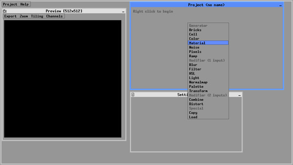 скриншот Zeuxis : procedural texture generator 5