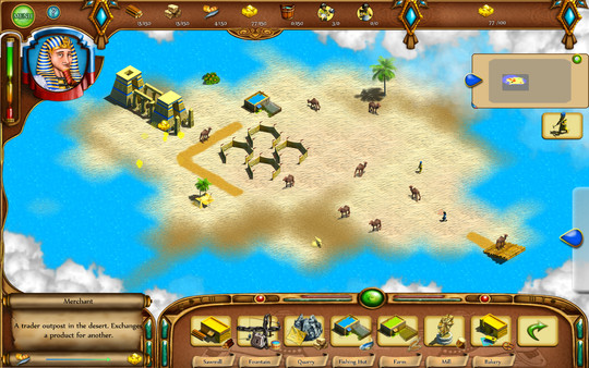 скриншот Egyptian Settlement Gold 2