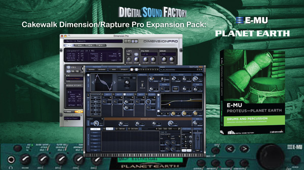 скриншот Digital Sound Factory - E-MU Planet Earth 0