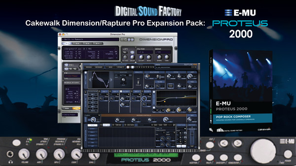 скриншот Digital Sound Factory - E-MU Proteus 2000 0
