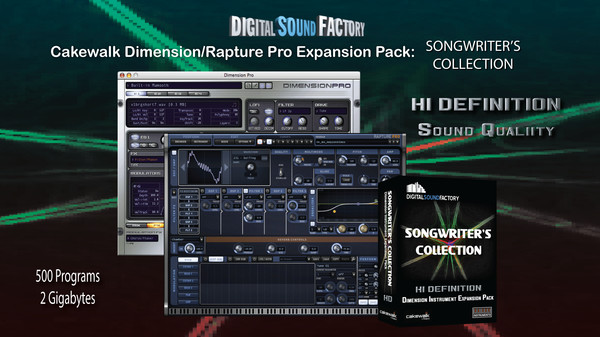 скриншот Digital Sound Factory - Songwriters Collection HD 0