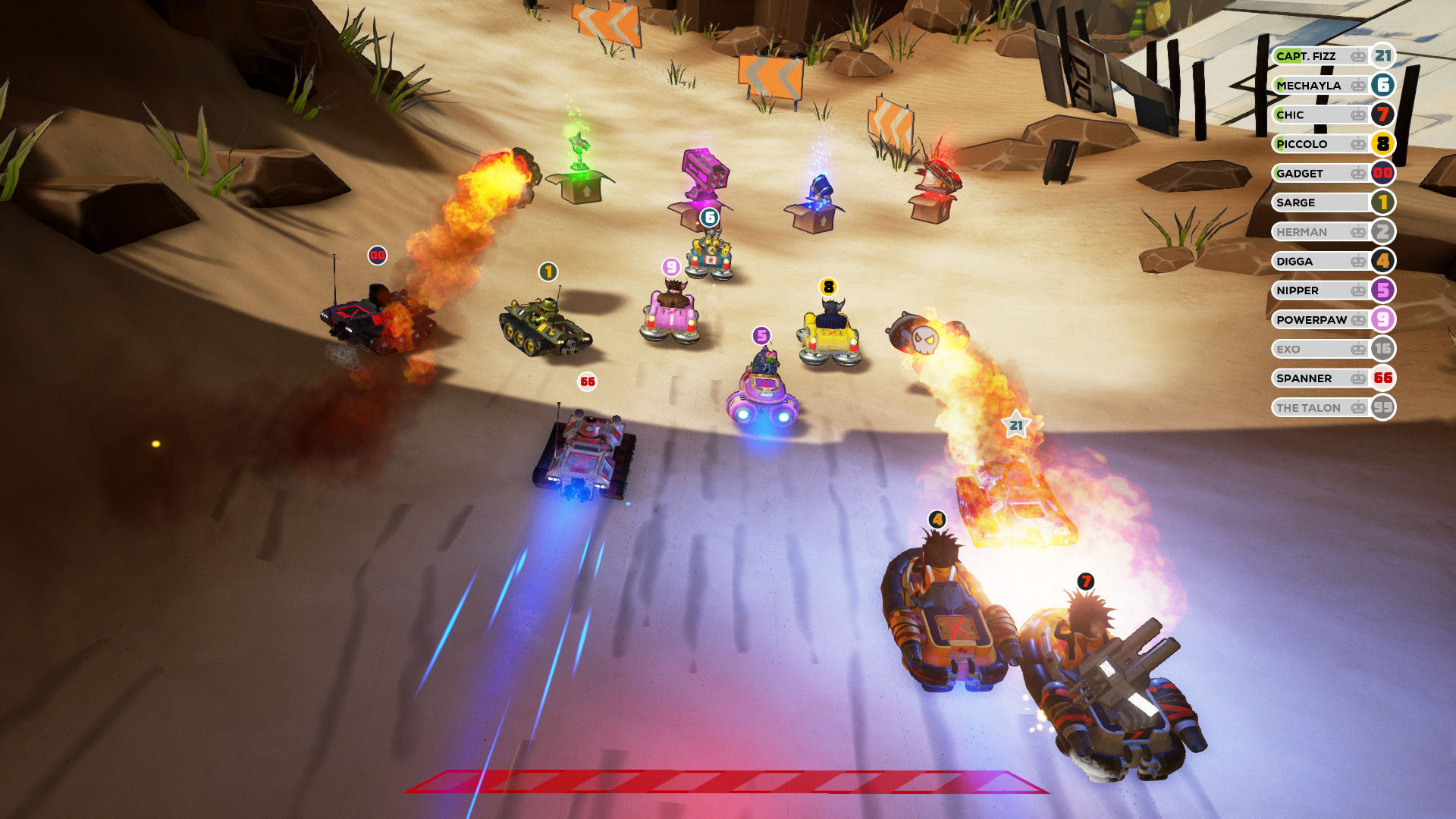 Obliteracers screenshot 1