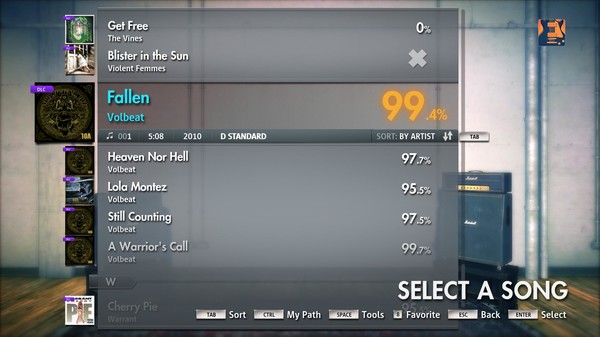 Rocksmith® 2014 – Volbeat - “Fallen” for steam Rocksmith® 2014 – Volbeat - “Fallen” for steam