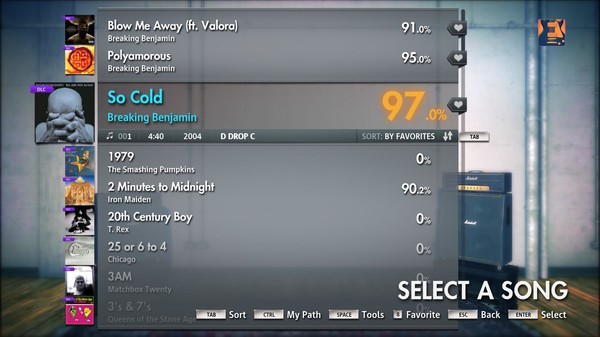 Rocksmith® 2014 – Breaking Benjamin - “So Cold” for steam