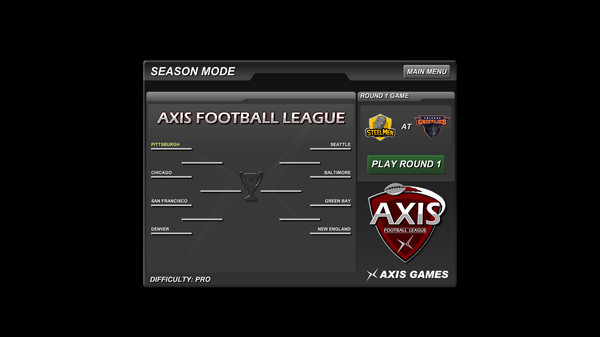 Axis Football 2015 скриншот