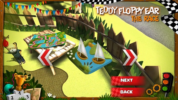 Teddy Floppy Ear - The Race скриншот