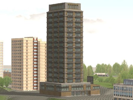 Office and apartment buildings US style for steam Office and apartment buildings US style for steam