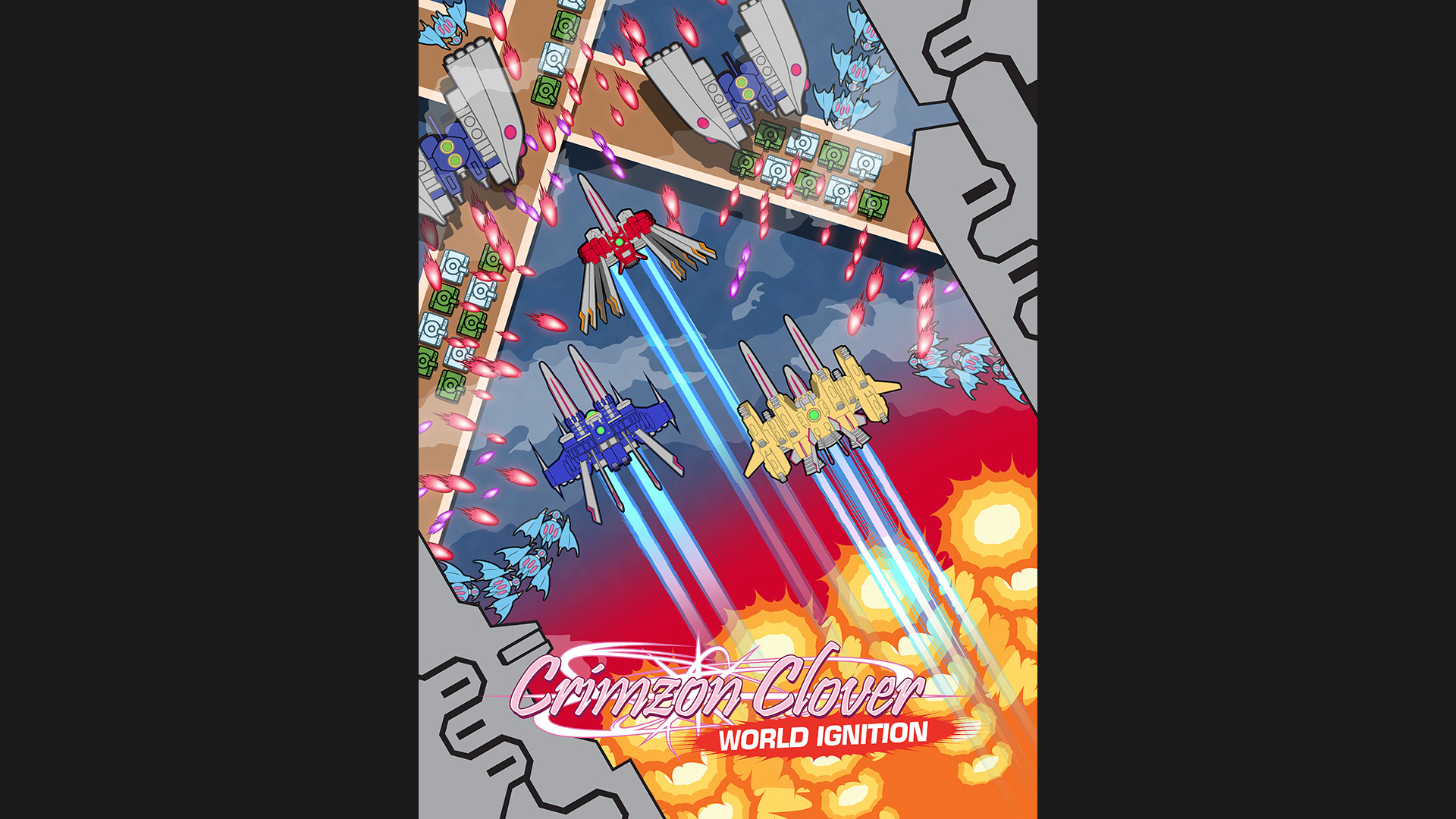 Crimzon Clover WORLD IGNITION - Arcade Poster Pack screenshot screenshot 2