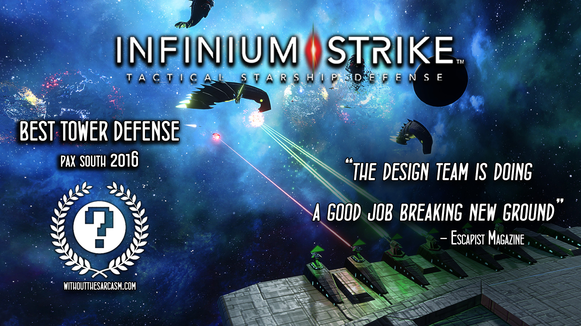 无尽袭击 Infinium Strike 2.0.0.2 Mac 破解版 太空塔防类游戏
