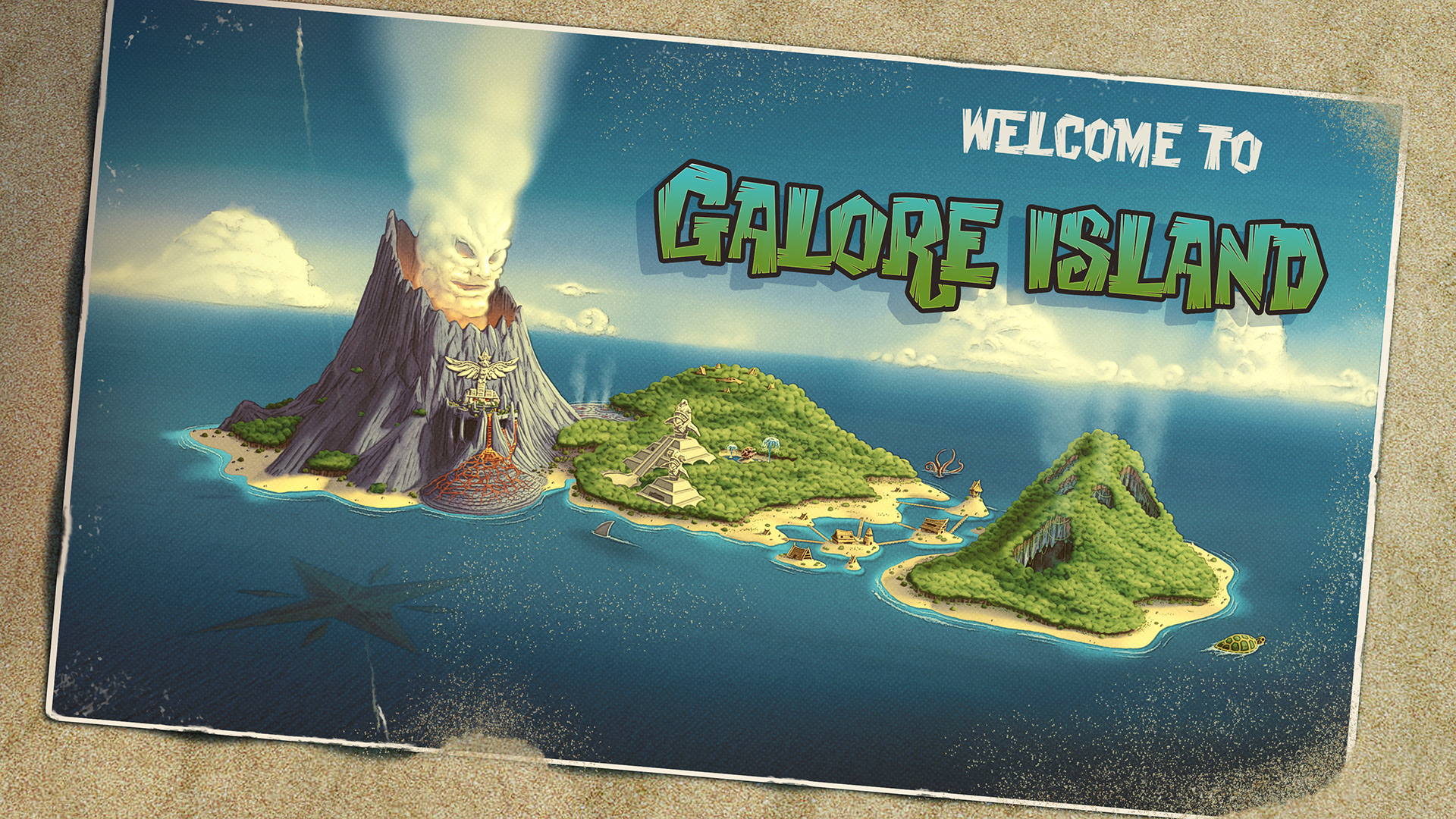 Tiki Galore. Greetings Island. Abyss Studio.