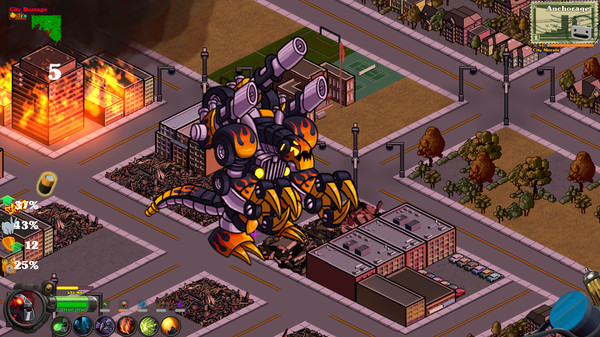 Kaiju-A-GoGo: Hot Rod Ginormasaurus Skin for steam Kaiju-A-GoGo: Hot Rod Ginormasaurus Skin for steam