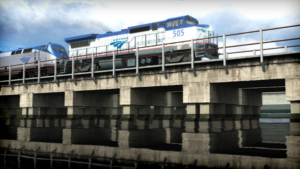скриншот Train Simulator: Amtrak Dash 8-32BWH Loco Add-On 0