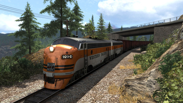 скриншот Train Simulator: Feather River Canyon Route Add-On 1