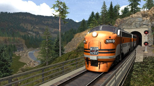 скриншот Train Simulator: Feather River Canyon Route Add-On 2