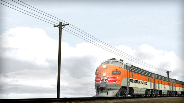 скриншот Train Simulator: Western Pacific FP7 'California Zephyr' Loco Add-On 0