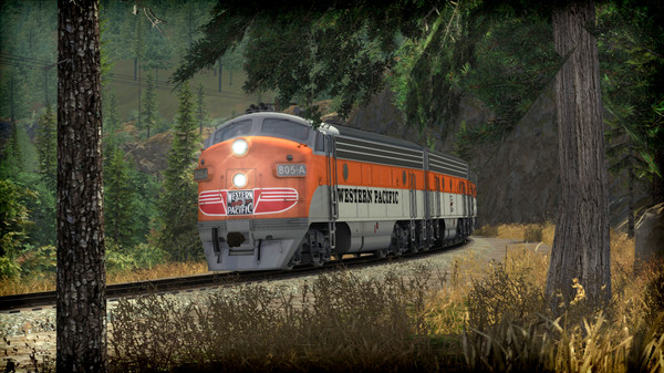 KHAiHOM.com - Train Simulator: Western Pacific FP7 ‘California Zephyr’ Loco Add-On