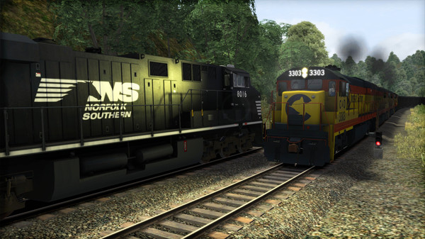 скриншот Train Simulator: Chessie System U30C Loco Add-On 5