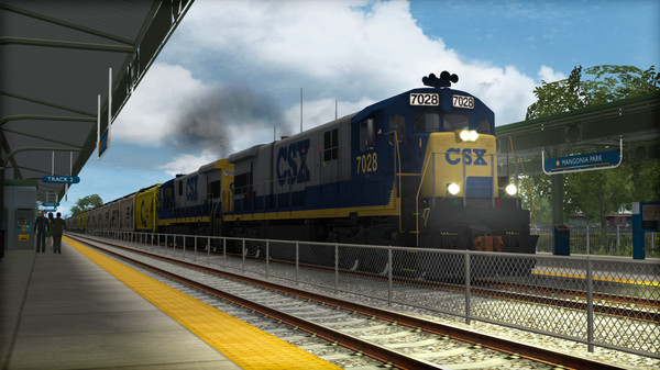 KHAiHOM.com - Train Simulator: CSX C30-7 Loco Add-On